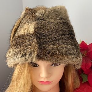 SOLD.   Vintage North King J. H. Seifter & Sons Rabbit Fur Hat